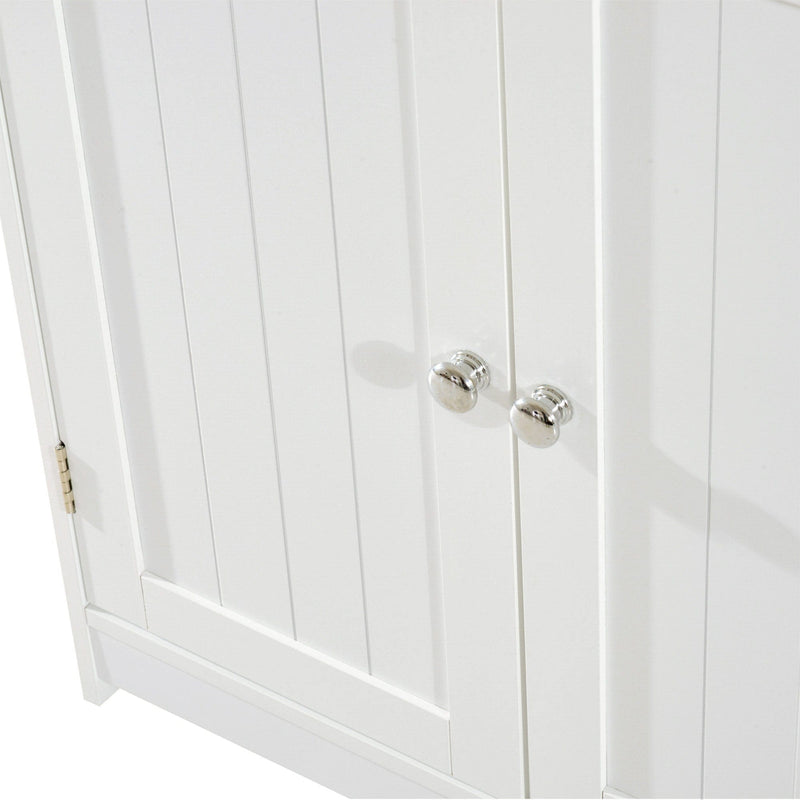 Under Sink Bathroom Cabinet, 60L x 30W x 60H cm, White