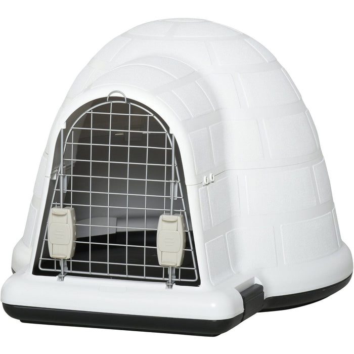 Foldable Heavy Duty Kennel with Double Doors