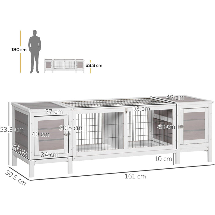 Rabbit Cage For 2 Rabbits