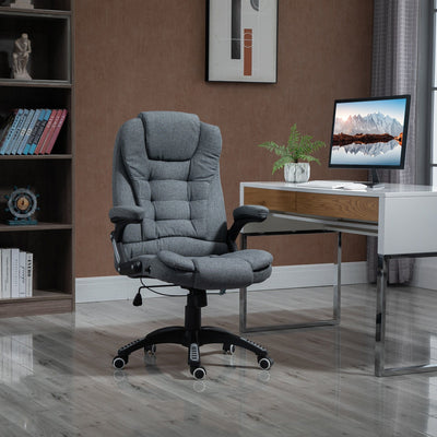 Ergonomic Desk Chair Dark Grey Vinsetto