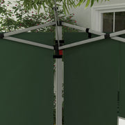 Outsunny Gazebo Side Panels, Sides Replacement with Window for 3x3(m) or 3x4m Pop Up Gazebo, 2 Pack, Green Outsunny