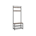 Vasagle Coat And Shoe Rack With Bench