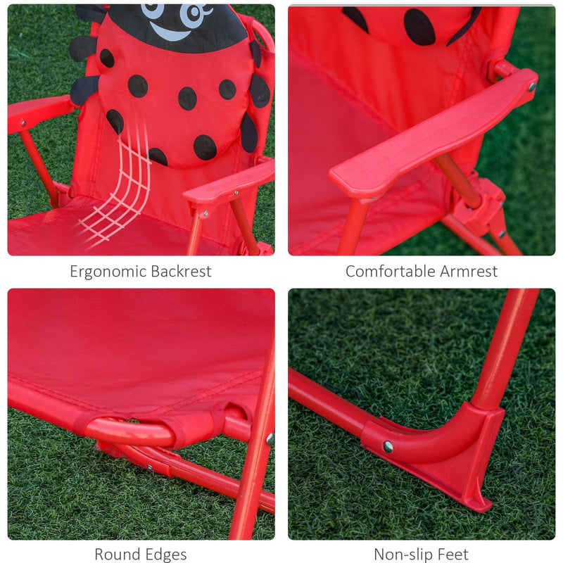 Kids Picnic Table Set with Adjustable Umbrella