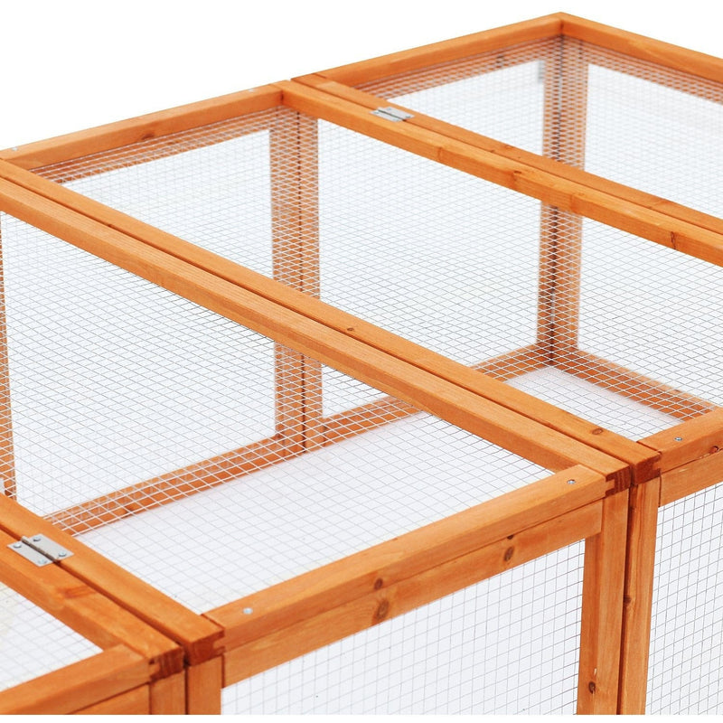 Outdoor Run For Rabbits