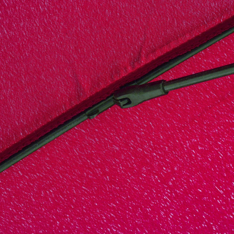 Round Patio Parasol, 2.5m, Tilt Crank, 18 Ribs