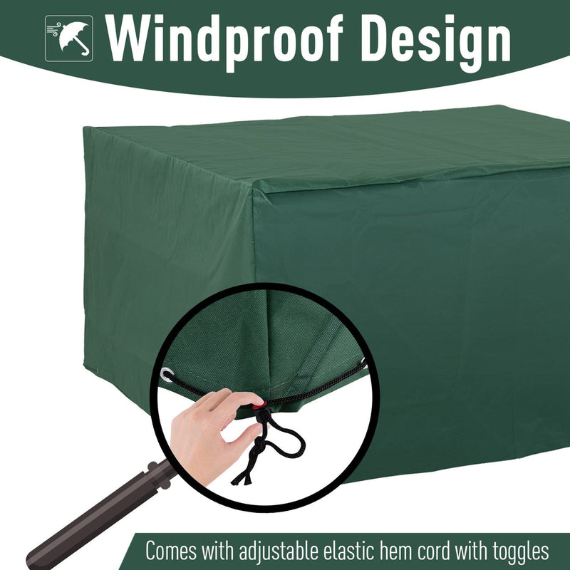 Waterproof Cube Garden Furniture Cover 135 x 135