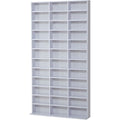 CDs Storage Shelf, White, 1116, 102x24x195cm Homcom