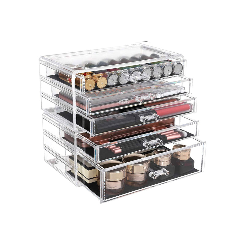 Stacking Dressing Table Makeup Organiser Songmics