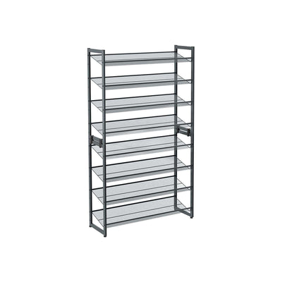 Songmics 2 Stacking Shoe Racks, Grey Songmics