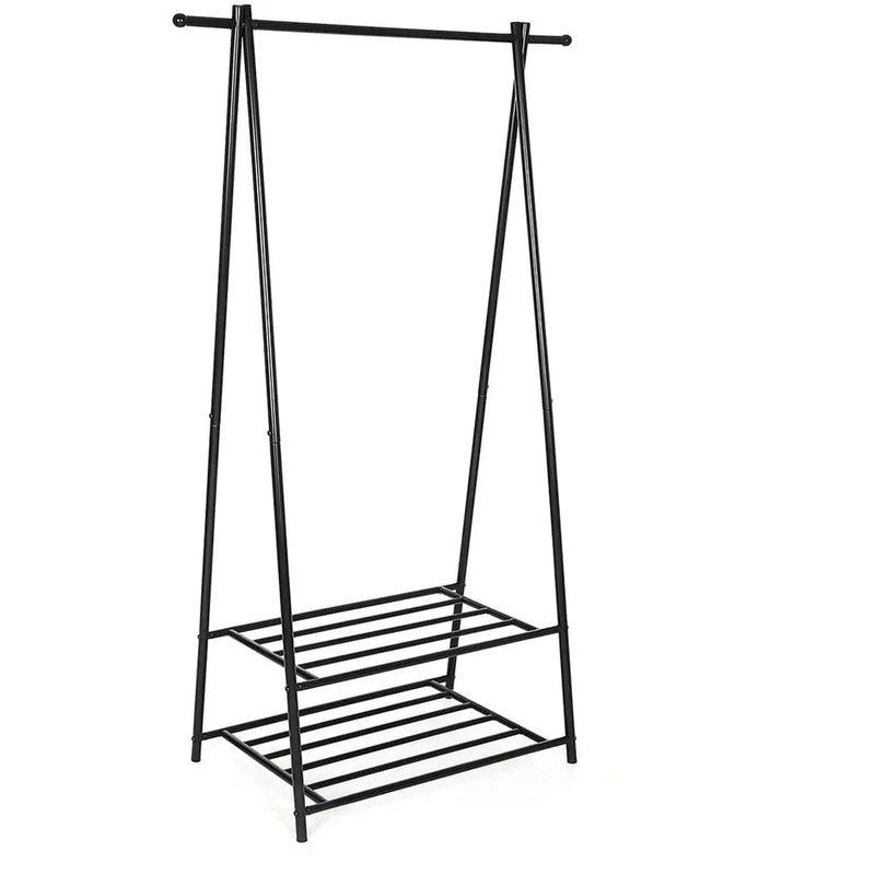 Metal Coat Rack With Shelf SONGMICS