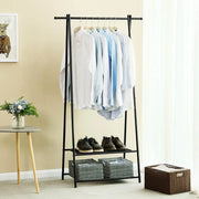 Metal Coat Rack With Shelf SONGMICS