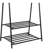 Metal Coat Rack With Shelf SONGMICS