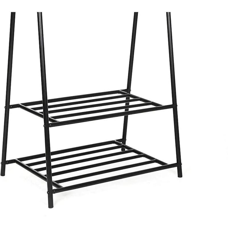Metal Coat Rack With Shelf SONGMICS