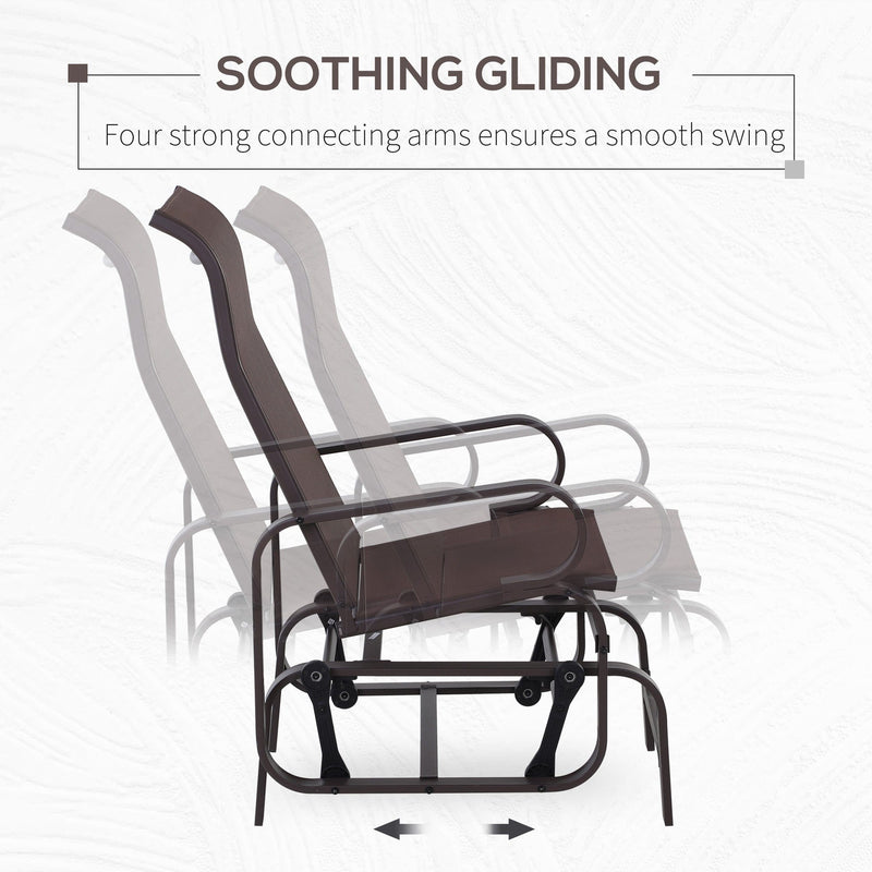 Outdoor Glider Chair