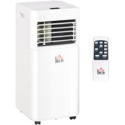 9000 BTU 4-In-1 Portable AC w/ Remote, LED Timer Homcom