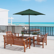 2m Outdoor Patio Parasol - Sun Shade, 6 Ribs Outsunny