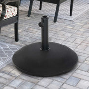 Concrete Base For Umbrella, 25kg, Black Outsunny
