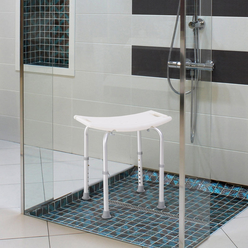 Shower Seat, Adjustable Height