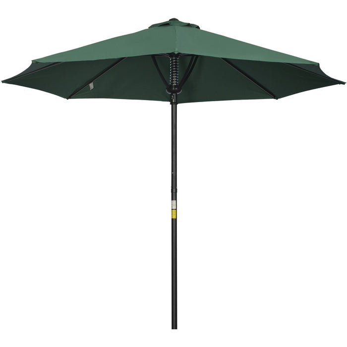 3m Garden Parasol, Green