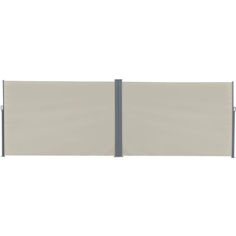 Double Pull Out Side Awning, 6 x 2m