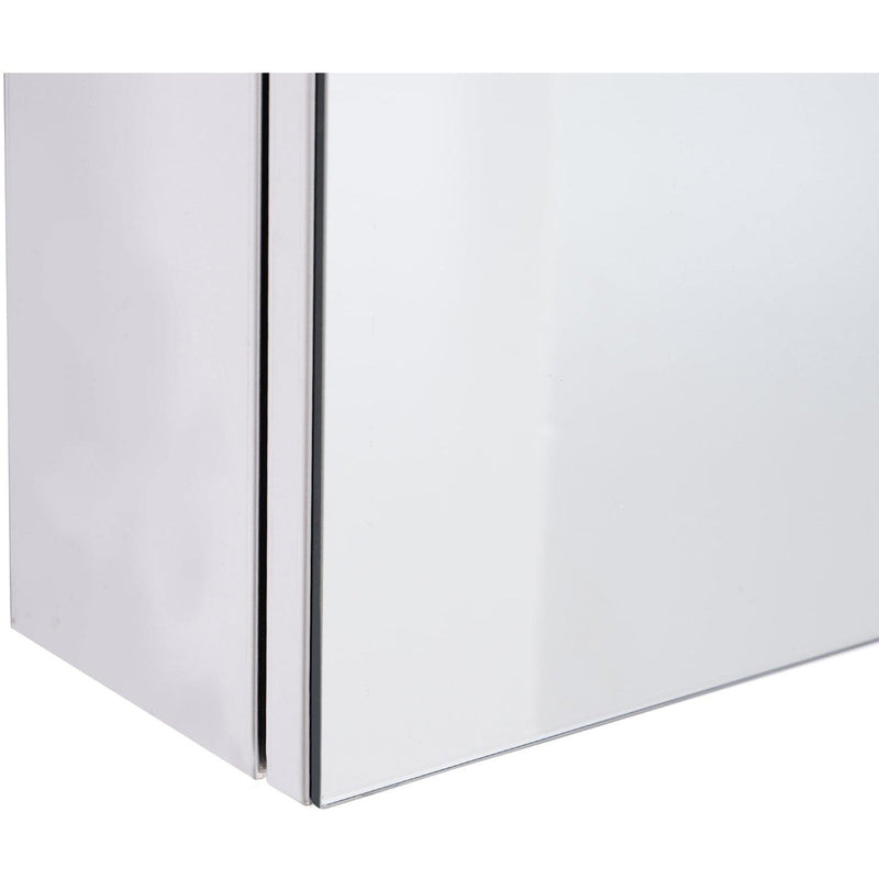 Wall Mounted Bathroom Mirror Cabinet, Double Doors