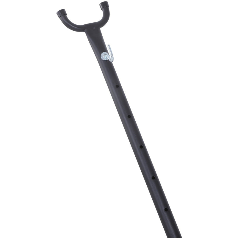 Hammock Stand for Outdoor Relaxation Anywhere in the Garden Adjustable Metal Black Outsunny