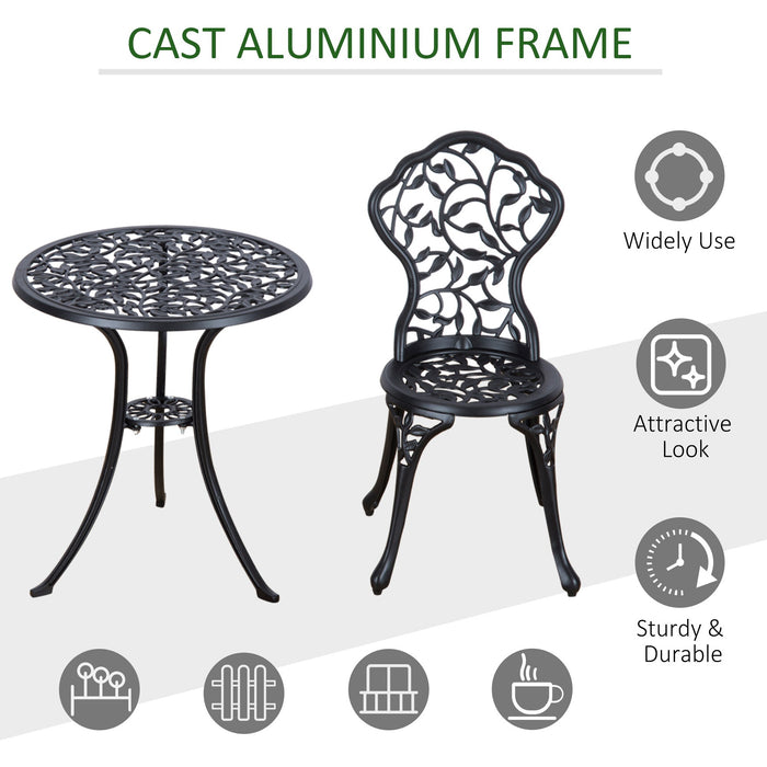 Vintage Cast Aluminium Bistro Set