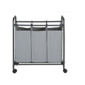 Songmics Triple Laundry Sorter, Grey Songmics
