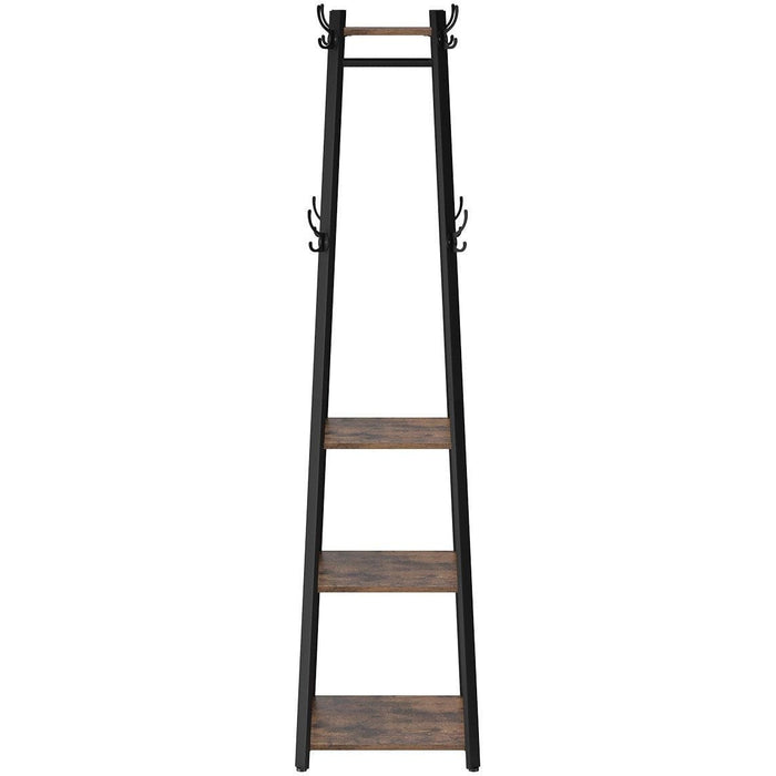 Hallway Coat Stand With Shelves by Vasagle