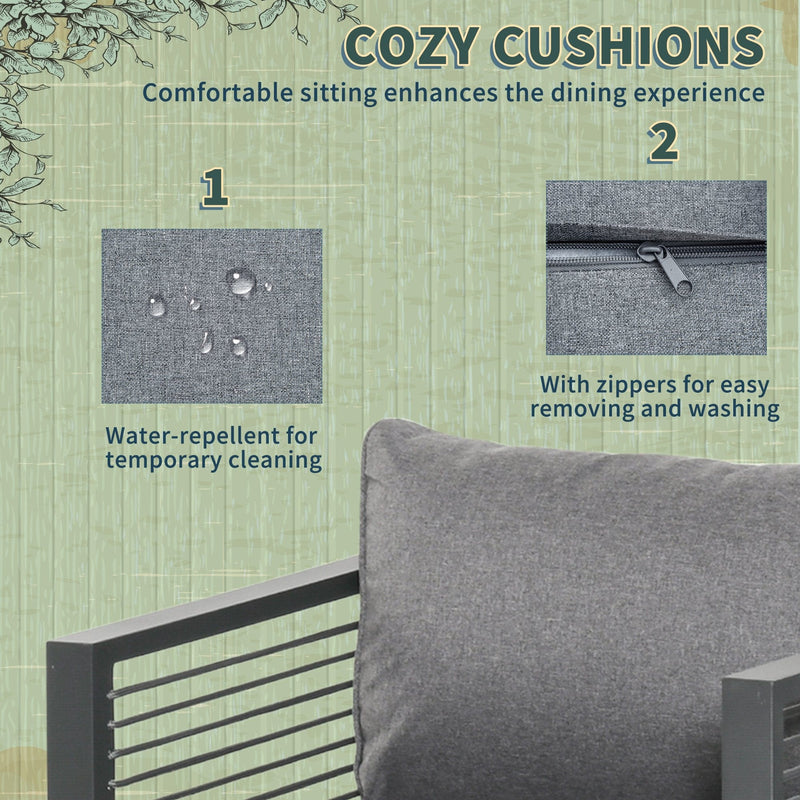 8 Seater Outdoor Dining Table and Chairs