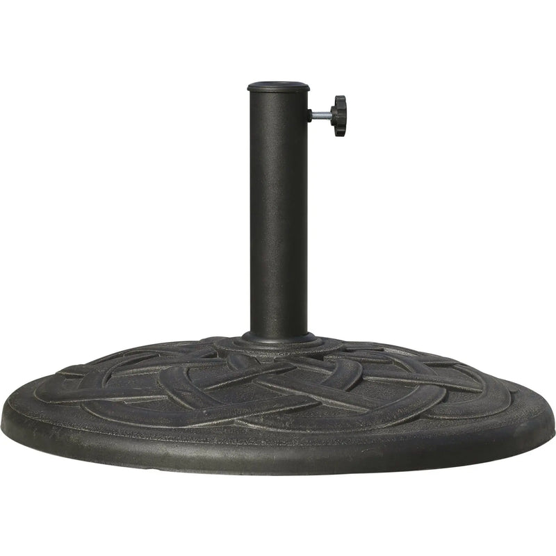 Parasol Base for 38mm and 48mm Poles - Bronze Outsunny