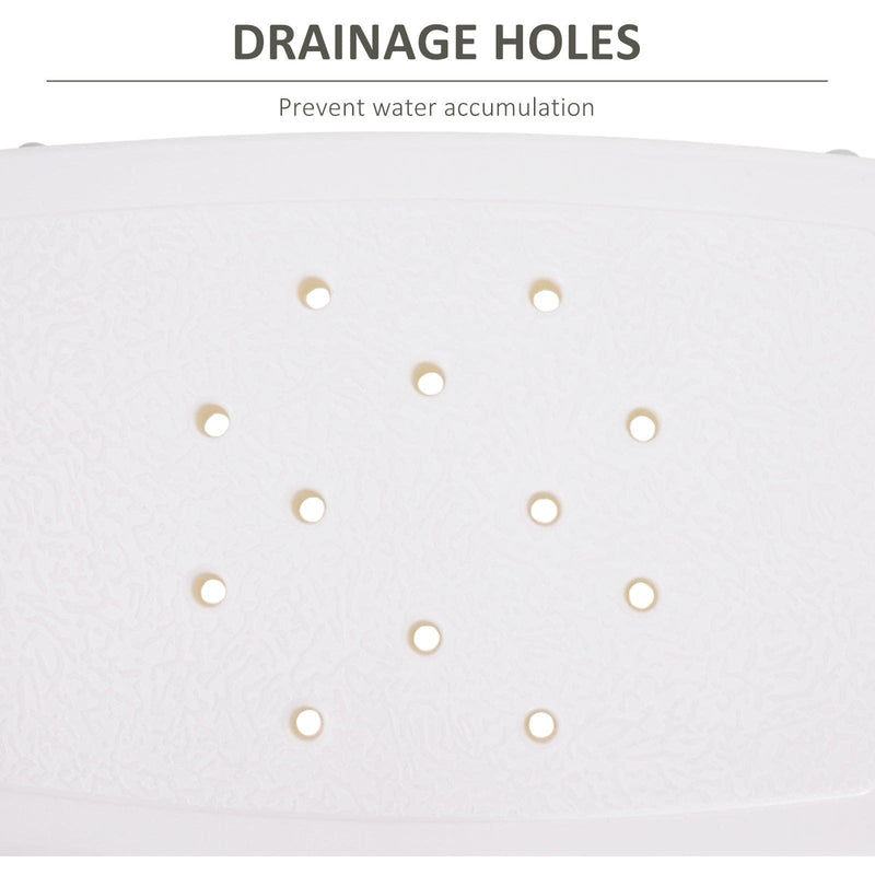 Shower Seat, Adjustable Height