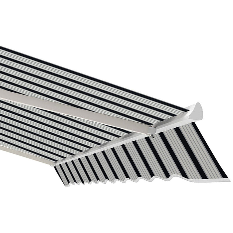 Manual Patio Awning - 4 x 3m Aluminium Retractable Sun Shade