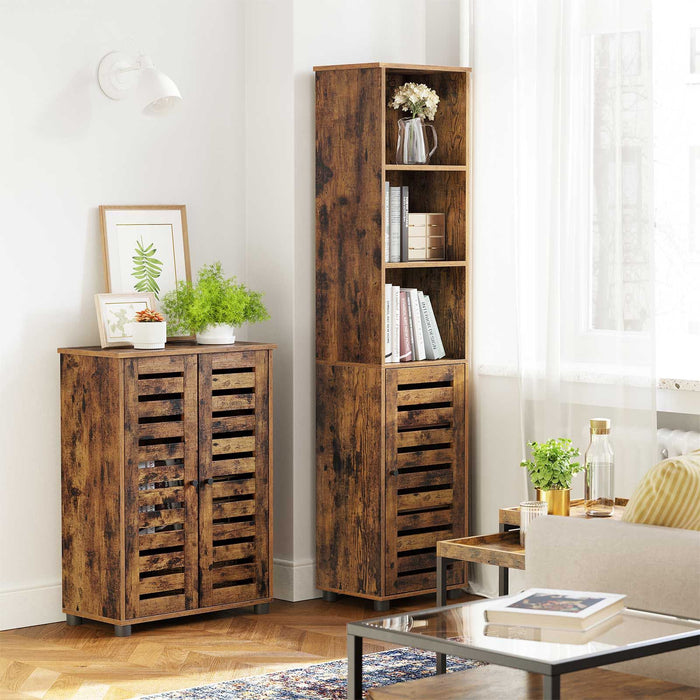 Vasagle Industrial Bathroom Storage Floor Cabinet