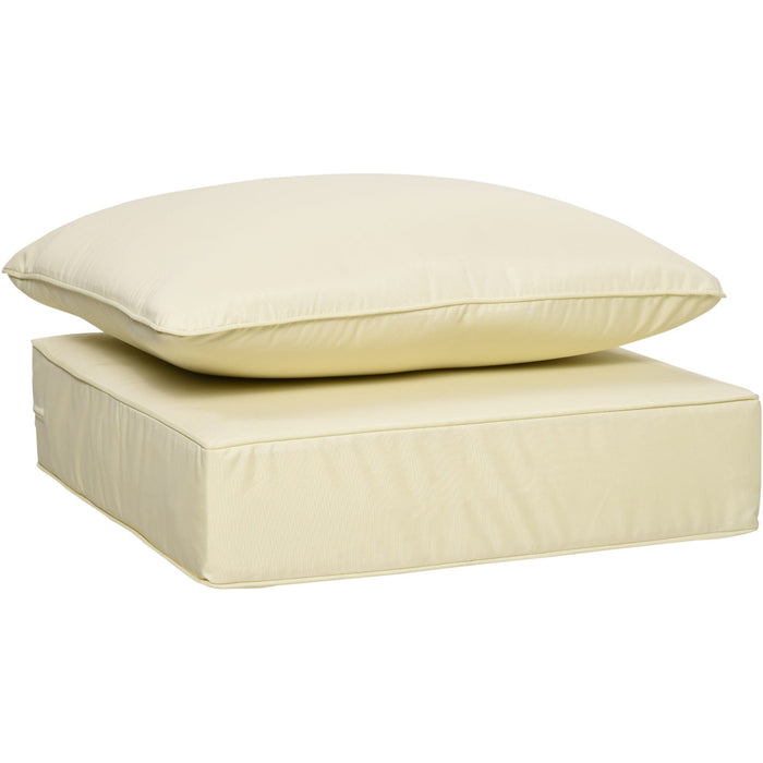 Thick Chair Cushions Outdoor - Cream