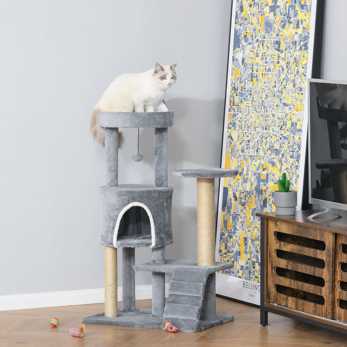 Cat Tree Tower With Scratching Post