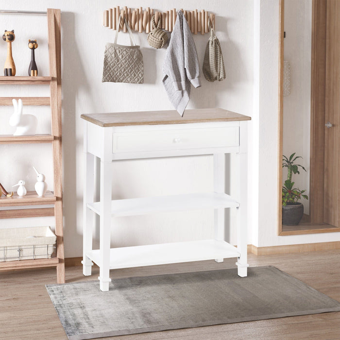 Console Table For Small Hallways - H80 x L75 x W27cm