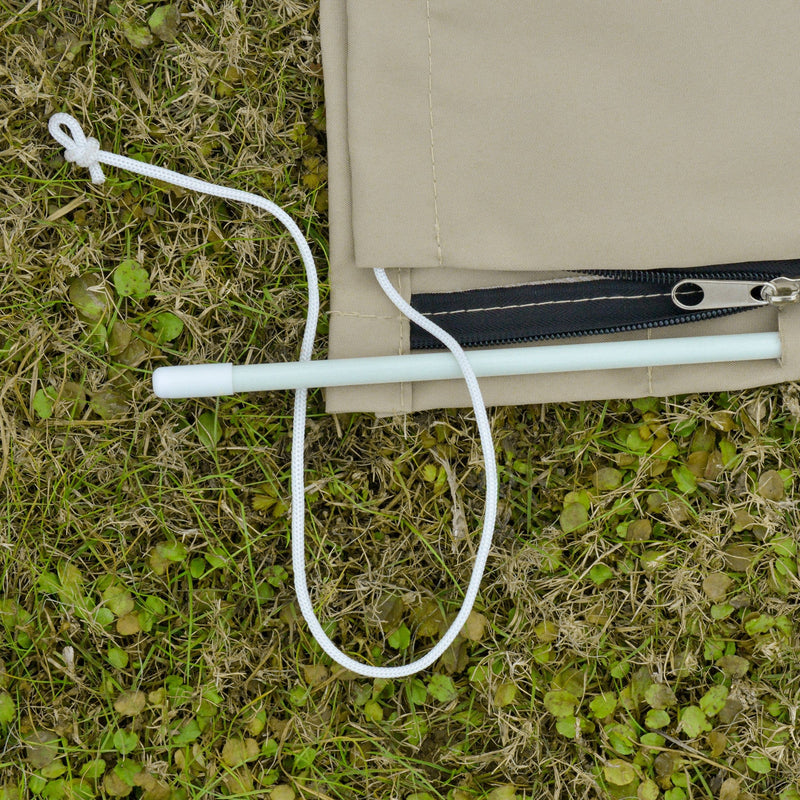 Outdoor Cantilever Umbrella Cover with Zipper Outsunny