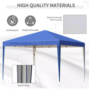 3x3m Pop Up Gazebo Blue