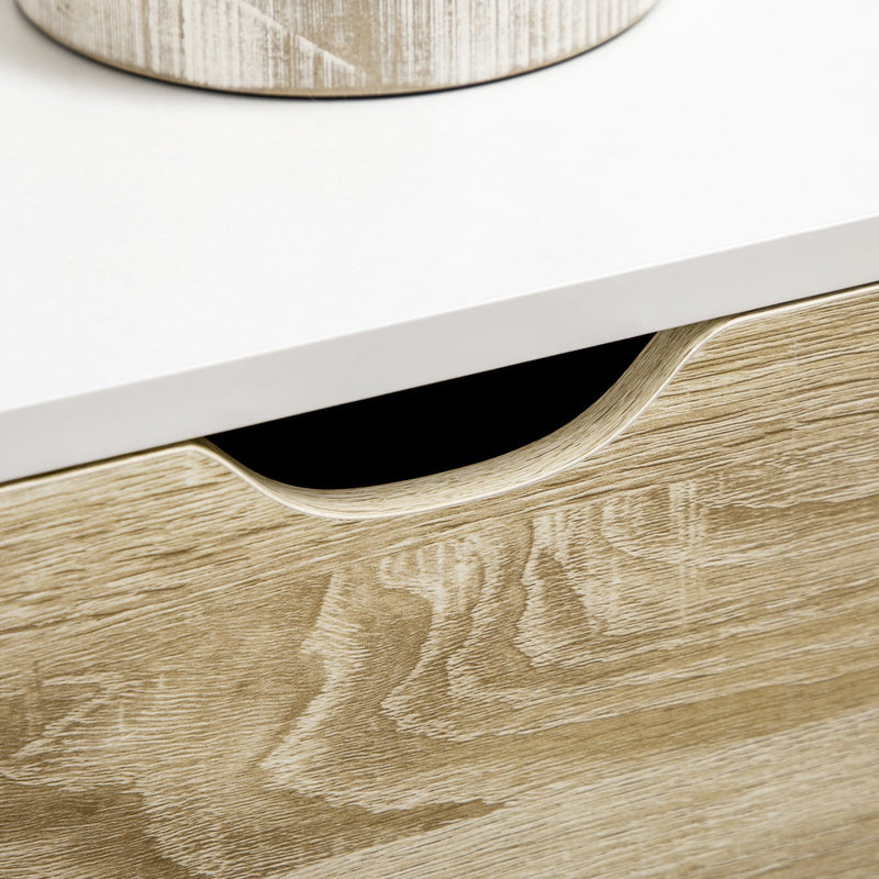 White Free Standing Sideboard With Drawer