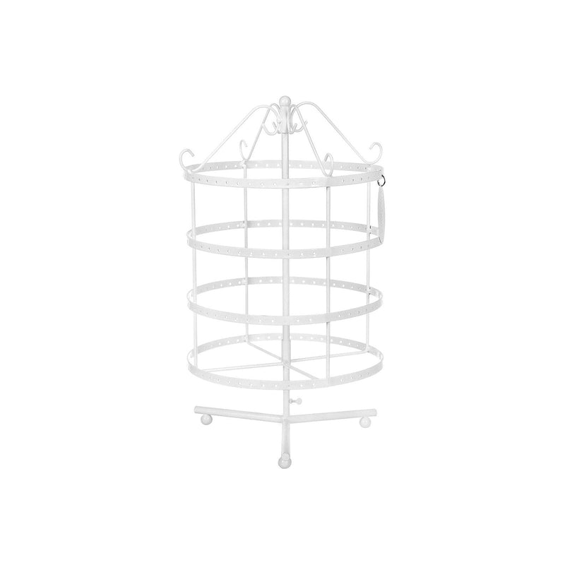 White Metal Jewellery Stand Songmics