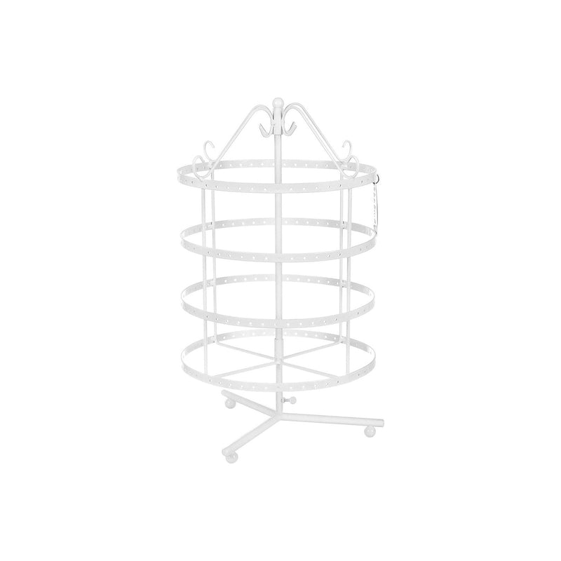 White Metal Jewellery Stand Songmics