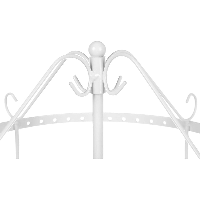 White Metal Jewellery Stand Songmics