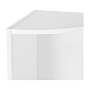 Vasagle Freestanding Corner Shelf White, 4 Tier