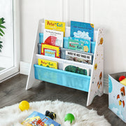 Childrens Bookcase Space Themed Songmics