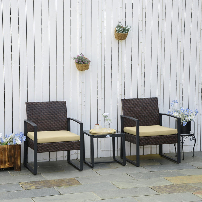 Rattan Bistro Set For 2