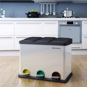 3 Compartment Recycling Bin SONGMICS
