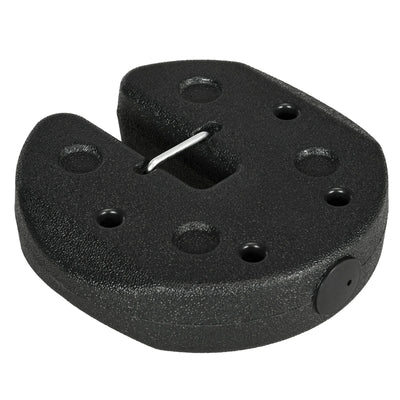 12KG Gazebo Weights Set of 4, Weights for Gazebo Legs with Reinforce Pins and Carry Belt, for Canopies Marquees Tents Outsunny