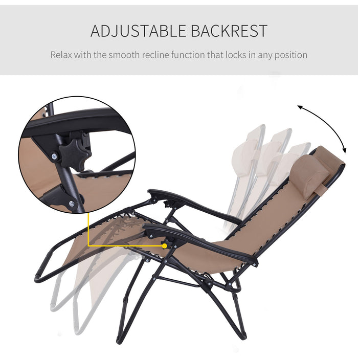 Folding Outdoor Zero Gravity Chair