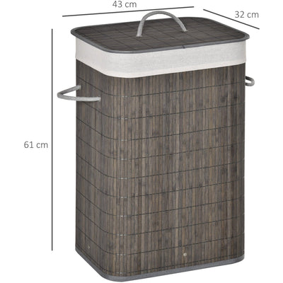 Collapsible Laundry Basket Homcom